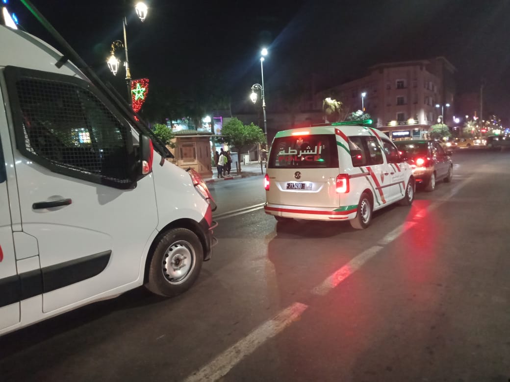 مداهمة مقهى الأمن
