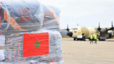 مساعدات غدائية مقدمة للبنان