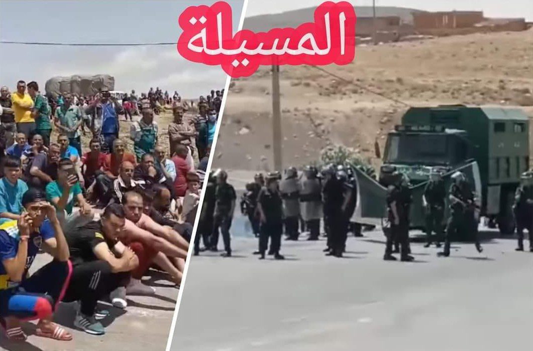 أزمة عطش خانقة تُخرج الجزائريين للاحتجاج في مظاهرة حاشدة والدرك الوطني يواجهها بالقمع (صور+فيديو) أزمة عطش خانقة تُخرج الجزائريين للاحتجاج في مظاهرة حاشدة والدرك الوطني يواجهها بالقمع (صور+فيديو)