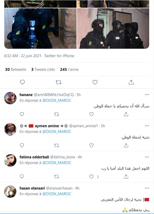 بعد تفكيك خلية إرهابية نواحي مراكش.. نجاح باهر للمديرية العامة لمراقبة التراب الوطني في مجال محاربة الإرهاب ! بعد تفكيك خلية إرهابية نواحي مراكش.. نجاح باهر للمديرية العامة لمراقبة التراب الوطني في مجال محاربة الإرهاب !