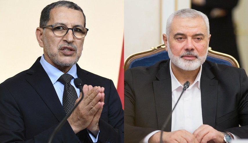 اسماعيل هنية يزور المغرب وذلك بدعوة من حزب العدالة والتنمية 1 اسماعيل هنية سعد الدين العثماني