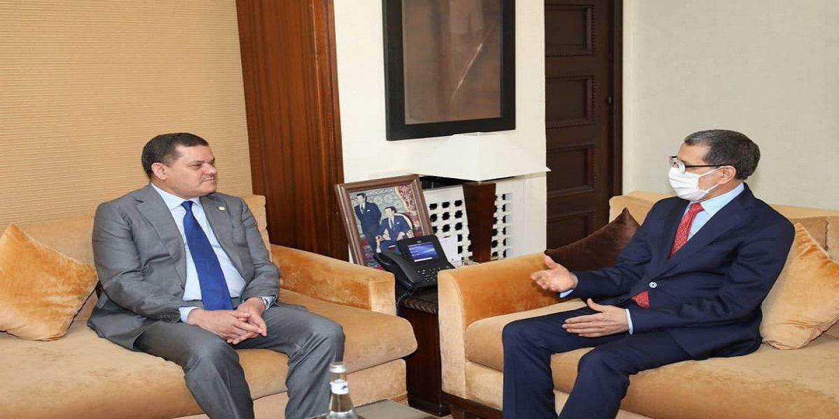 سعد الدين العثماني يستقبل رئيس حكومة الوحدة الوطنية الليبية 1 العثماني