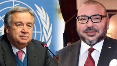 الملك محمد السادس أنطونيو غوتيريس