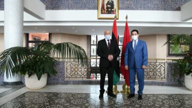 عقيلة صالح وناصر بوريطة