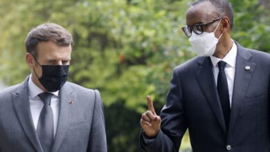 emmanuel macron rwanda paul kagame