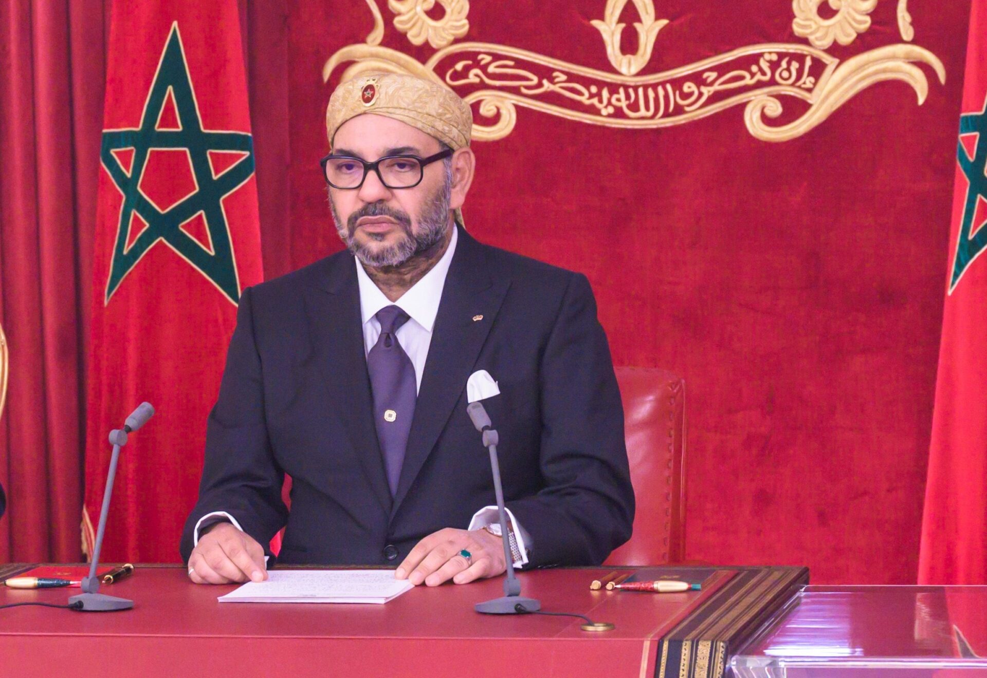 الملك محمد السادس يوجه اليوم الجمعة خطابا ساميا إلى شعبه الوفي بمناسبة ذكرى ثورة الملك والشعب 1 الملك محمد السادس 2