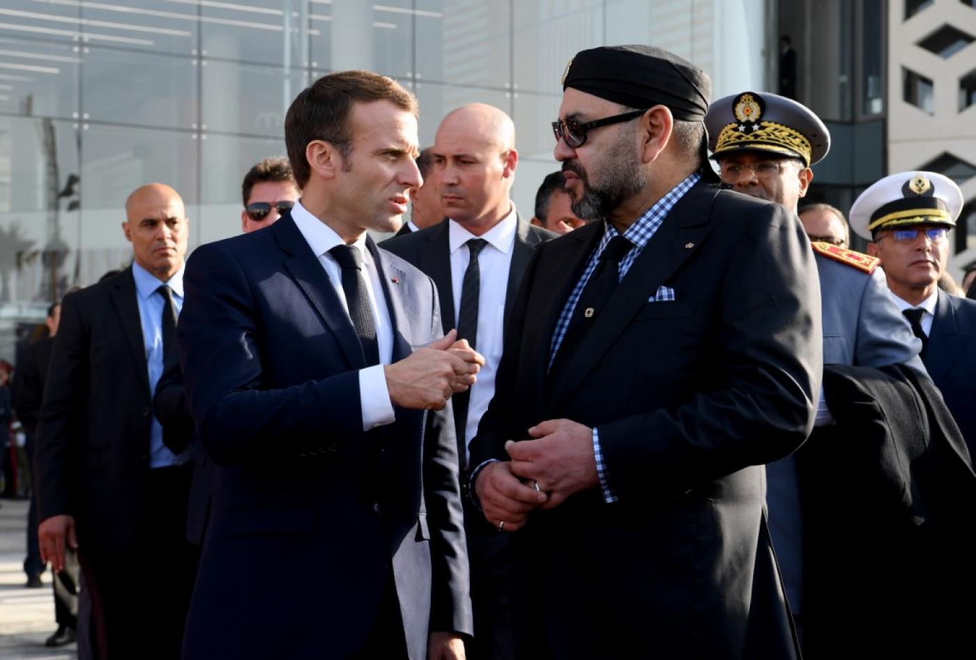 Macron Mohammed VI
