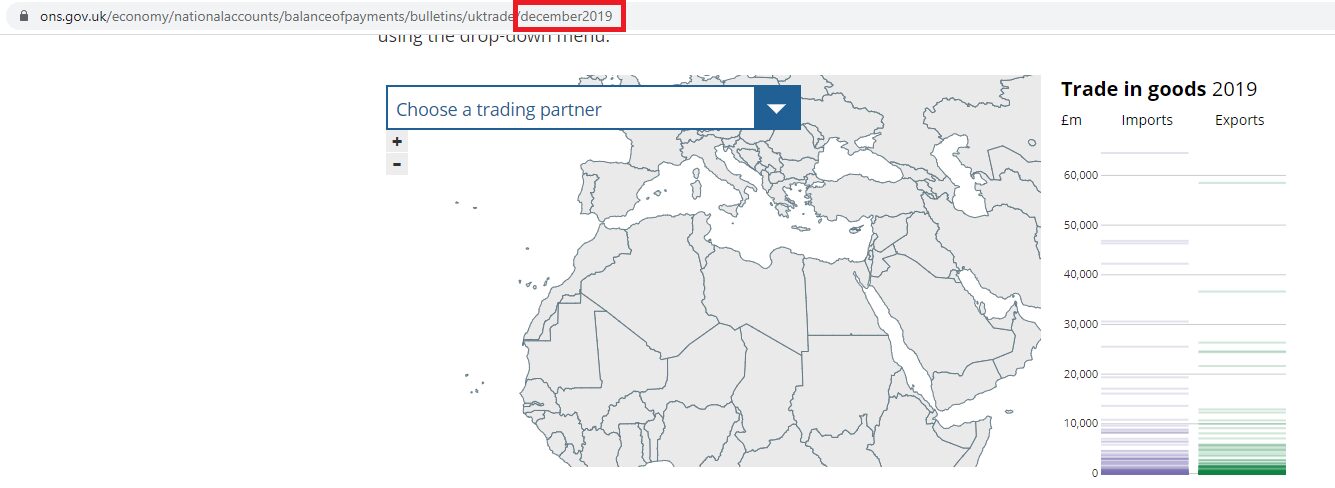 بعد قناة BBC.. الوكالة الوطنية البريطانية للإحصاء تنشر خريطة المملكة المغربية كاملة (صور) صورة خريطة المملكة المغربية على موقع الوكالة الوطنية البريطانية للإحصاء بتاريخ دجنبر 2019