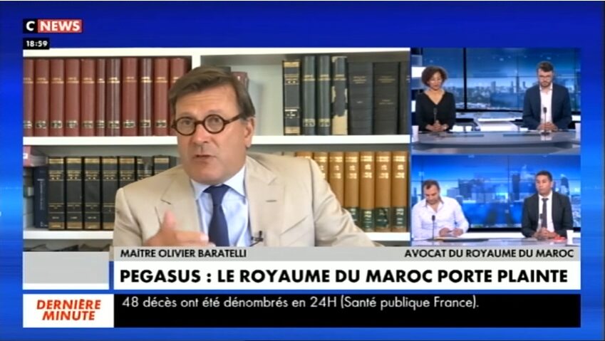 أوليفييه باراتيللي : "بعد انقضاء عشرة أيام، فوربيدن وأمنستي انترناشنال لم يقدما أي دليل على التهم الموجهة للمغرب" 1 olivier baratelli