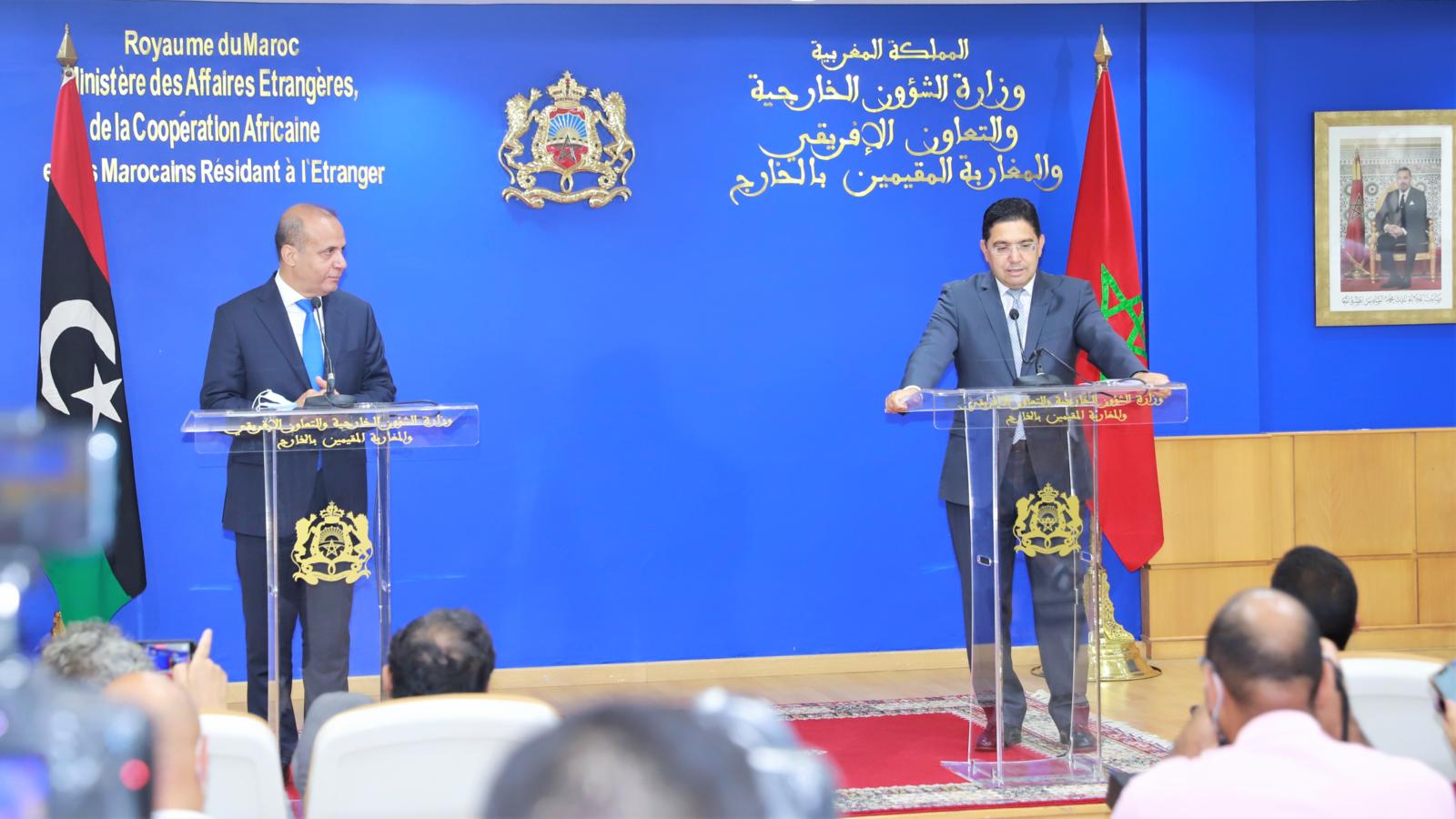 ناصر بوريطة: المغرب سيقف دائما الى جانب ليبيا وسيواكب جهودها دون أي تدخل أو أجندة 1 المغرب ليبيا