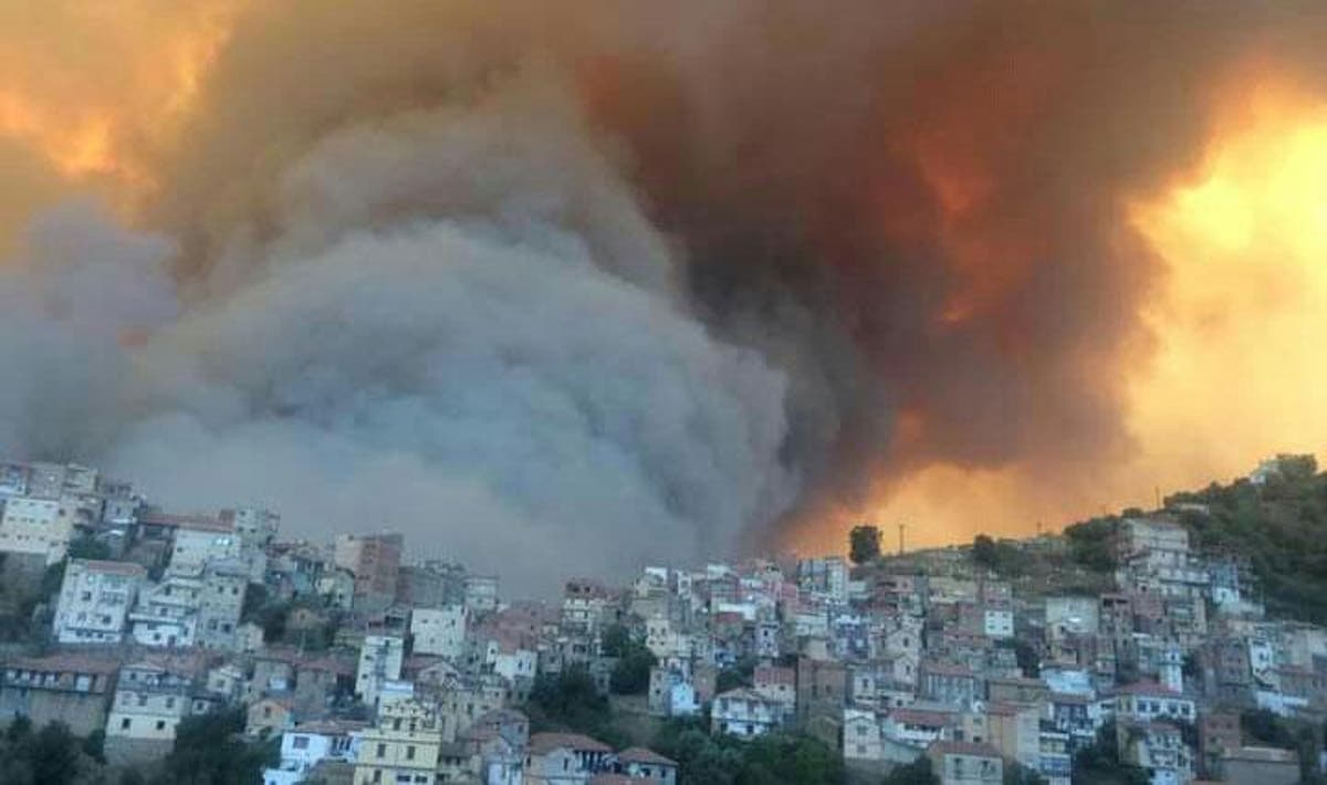 النظام الجزائري يواجه اتهامات خطيرة بالوقوف وراء إشعال حرائق تيزي وزو لإبادة المطالبين بتقرير المصير 1 حرائق القبايل