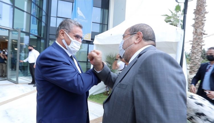 عزيز أخنوش يستقبل إدريس لشكر من أجل المشوارات لتشكيل الحكومة الجديدة 1 أخنوش ولشكر