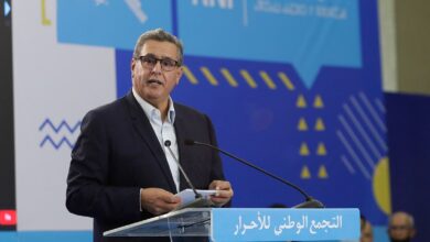 رئيس الحكومة عزيز أخنوش