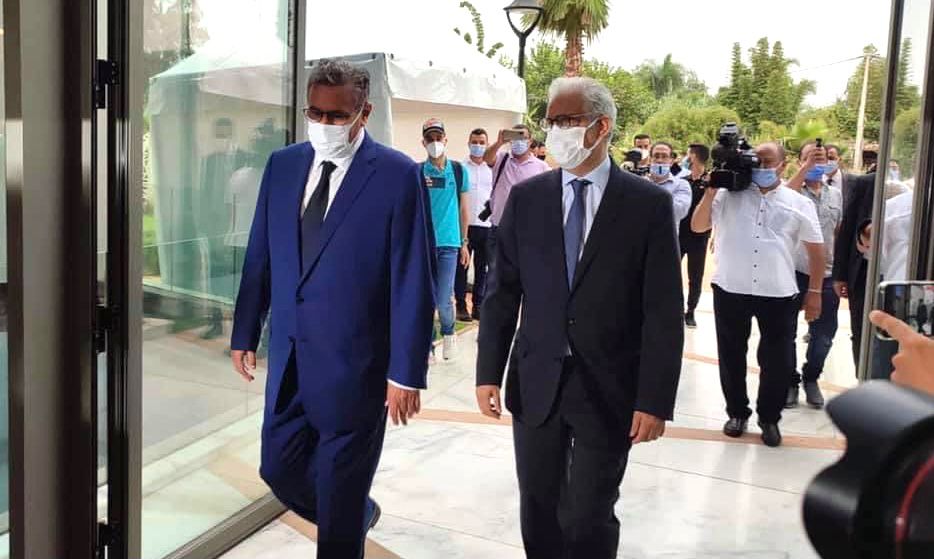 في إطار مشاورات تشكيل الحكومة.. عزيز أخنوش يستقبل نزار بركة 1 نزار بركة وأخنوش