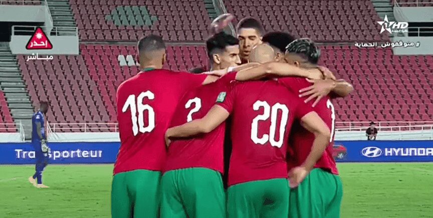 المنتخب الوطني المغربي يفوز على نظيره لغينيا بيساو بخماسية نظيفة ويتصدر مجموعته في الطريق لمونديال قطر 1 Screenshot 06 10 2021 21 02 28