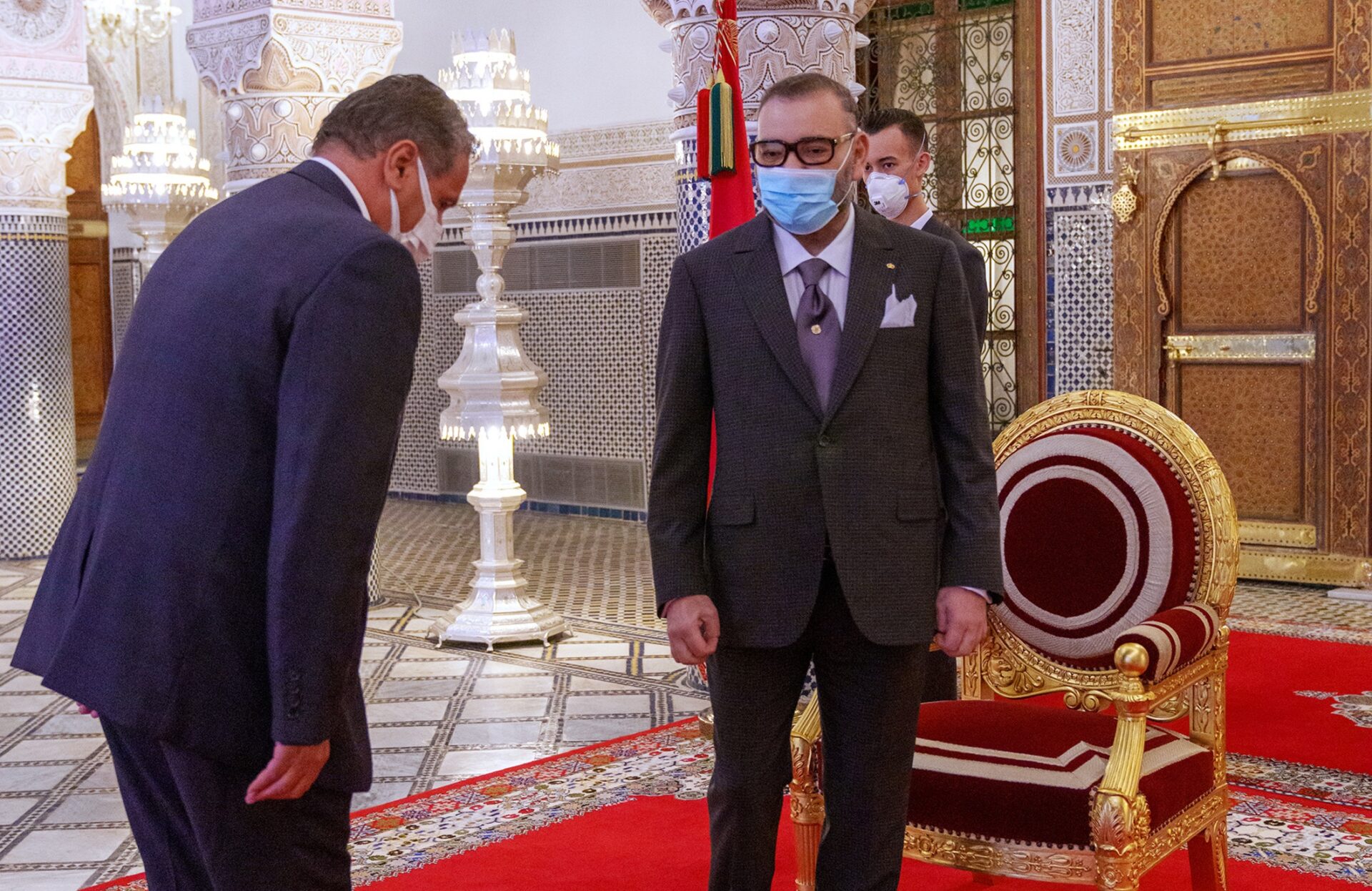 تعيين ملكي مُنتظر لأعضاء الحكومة اليوم الخميس 07 أكتوبر 2021 1 الملك محمد السادس وعزيز أخنوش