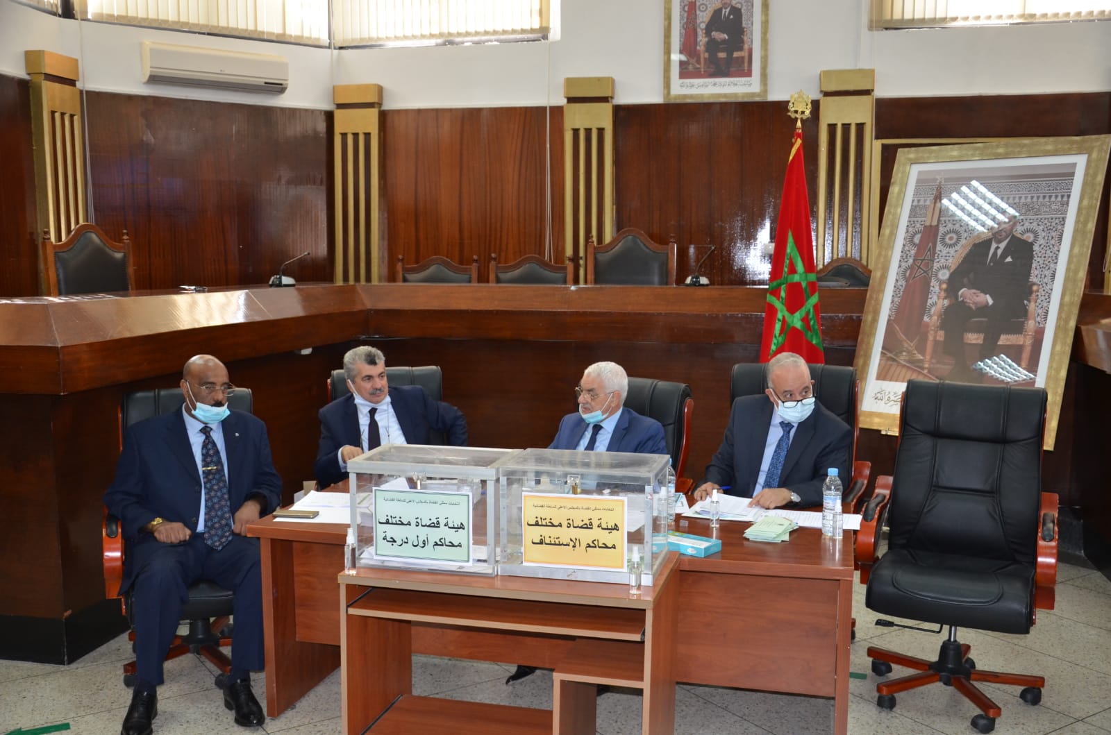 الإعلان عن النتائج النهائية لانتخابات ممثلي القضاة بالمجلس الأعلى للسلطة القضائية 1 انتخابات القضاة