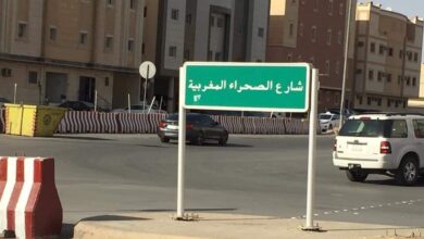شارع الصحراء المغربية