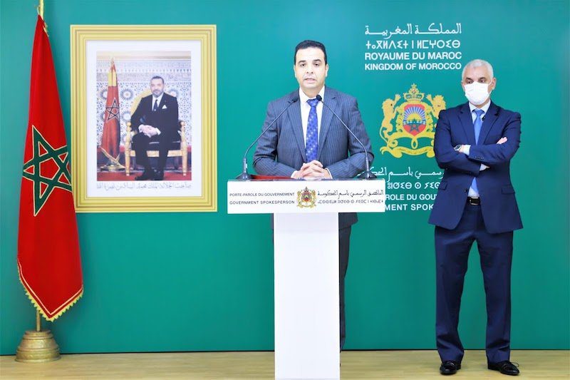 كوفيد-19.. اعتماد جواز التلقيح لا يروم تقييد حرية المواطنين 1 Point de presse de Mustapha Baitas