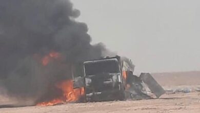 قصف شاحنات الجزائر 1