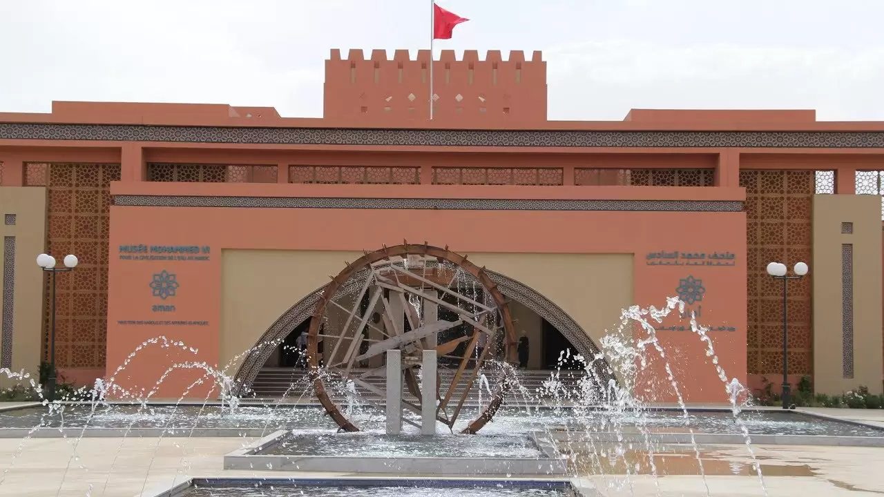 نزار بركة يزور متحف محمد السادس لحضارة الماء بمراكش 1 متحف محمد السادس لحضارة الماء