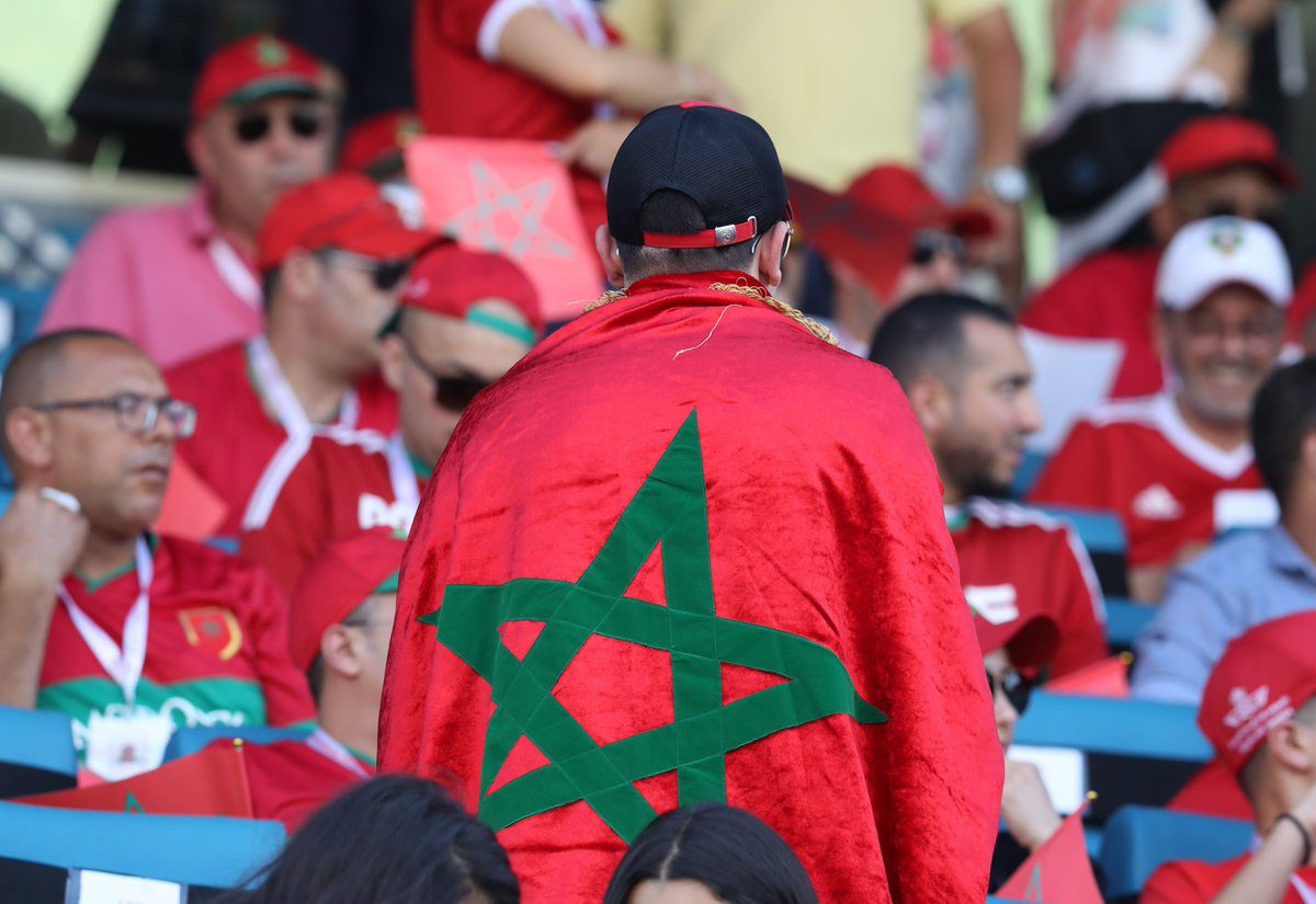 ''الكاف'' تحدد نسبة الحضور الجماهيري بكأس إفريقيا 1 جماهير المغرب