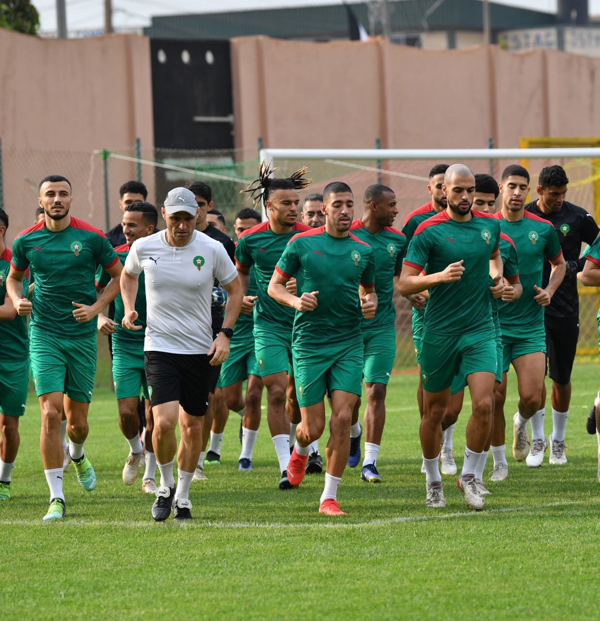كأس أمم إفريقيا: المنتخب المغربي يجري حصة تدريبية لإزاحة التعب بعد التأهل لدور الثمن 1 حصة تدريبية