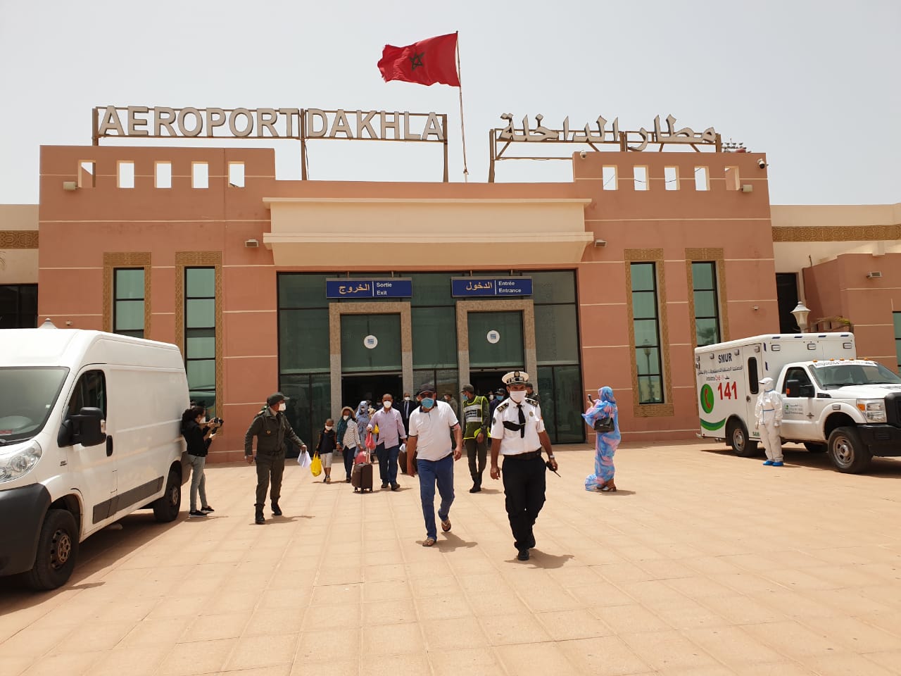 ارتفاع حركة النقل الجوي بمطار الداخلة بأزيد من 51 في المائة خلال سنة 2021 1 مطار الداخلة