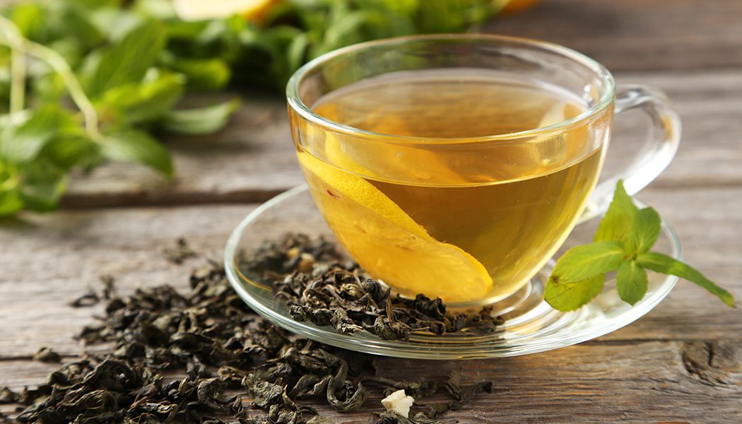 الشاي الأخضر