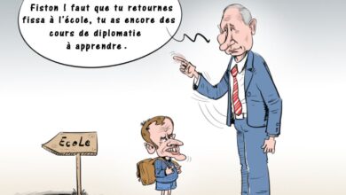 بوتين وماكرون