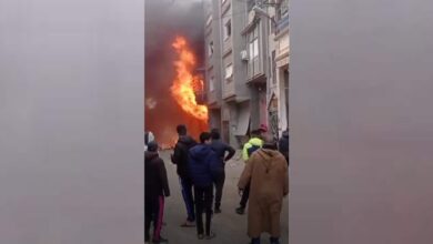 حادث انفجار الغاز شمال الجزائر