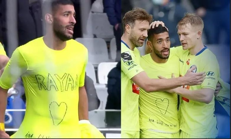 بعد تسجيله للهدف.. الدولي المغرب طارق تيسودالي يتضامن مع مأساة الطفل ريان بطريقته الخاصة 1 طارق تيسودالي