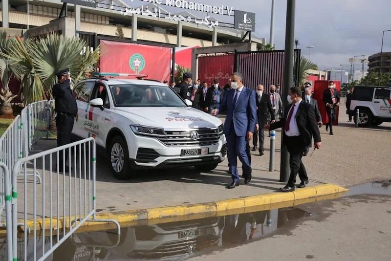 عبد اللطيف حموشي يَنزل إلى الميدان لتفقد الترتيبات الأمنية الخاصة بتأمين لقاء المنتخب المغربي (صور+فيديو) عبد اللطيف حموشي يَنزل إلى الميدان لتفقد الترتيبات الأمنية الخاصة بتأمين لقاء المنتخب المغربي (صور+فيديو)