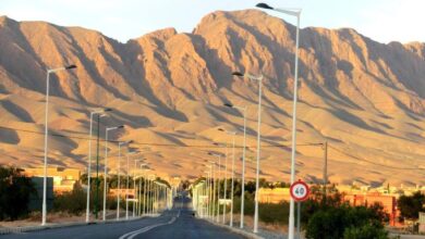 المقطع الطرقي الريش الرشيدية