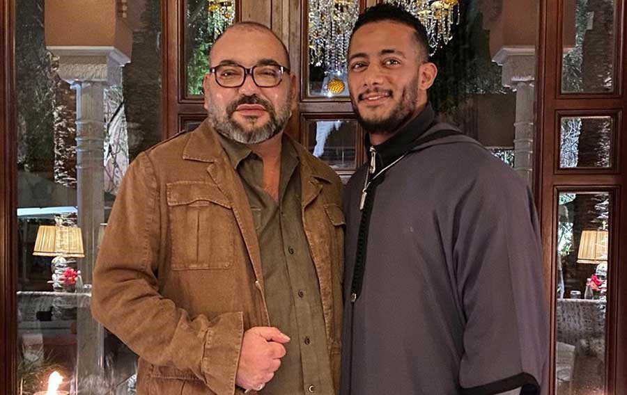 الفنان المصري محمد رمضان: ''جلالة الملك محمد السادس رجل عظيم، وأتشرف بصداقته'' 1 الملك محمد السادس محمد رمضان