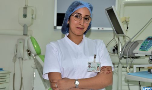 هدى حما .. الوجه البارز في طب الأسنان بالمديرية العامة للأمن الوطني 1 هدى حما