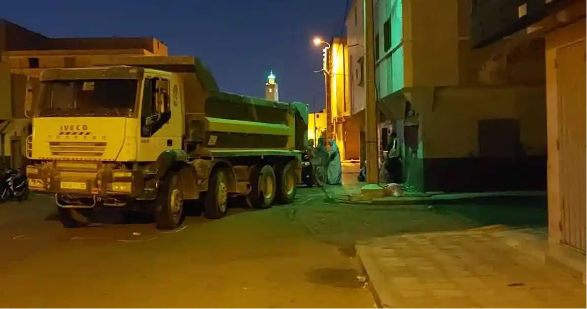توظيف سياسي بئيس.. حادث اصطدام شاحنة بمنزل الانفصالية سلطانة خيا يخرج دعاة الانفصال من جحورهم 1 Capture