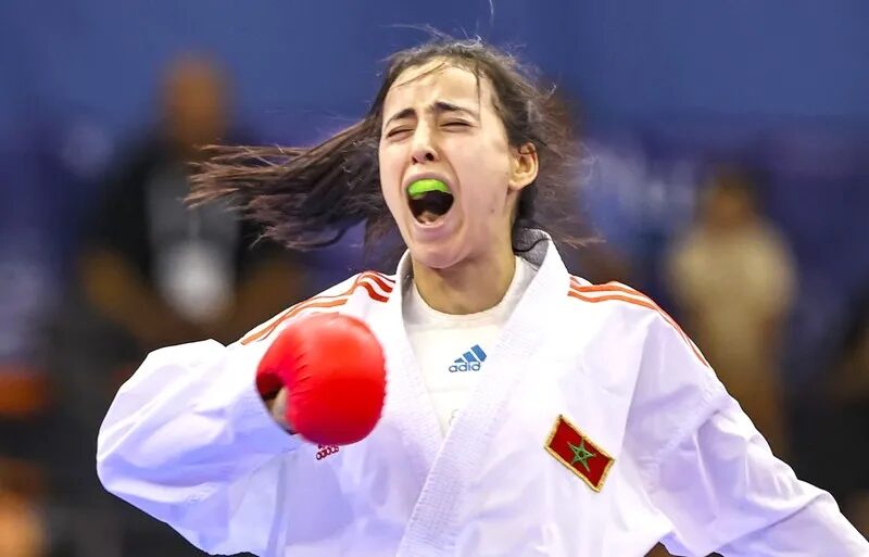 بطلة "الكراطي" شيماء الحيطي تهدي المغرب أول ميدالية في ألعاب البحر الأبيض المتوسط بوهران 1 الحيطي 1 1