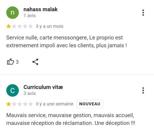 بسبب رداءة جودة الأطعمة وسوء المعاملة.. مغاربة يقاطعون مطاعم عمر زعيتر بمارينا سلا واستياء عارم وسط الزبناء (صور)