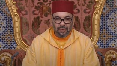 الملك محمد السادس العرش