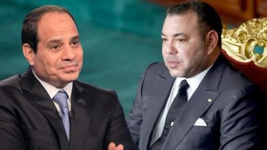 الملك محمد السادس عبد الفتاح السيسي