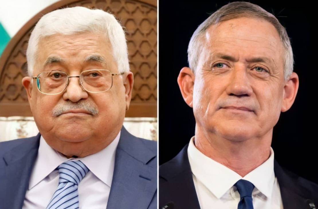 محمود عباس يبحث مع وزير الدفاع الإسرائيلي برام الله تهيئة الأجواء قبل زيارة الرئيس الأمريكي