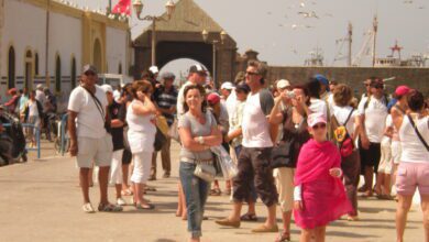 ارتفاع عدد السياح الوافدين على المغرب