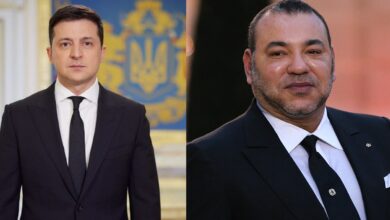 السادس الرئيس الأوكراني