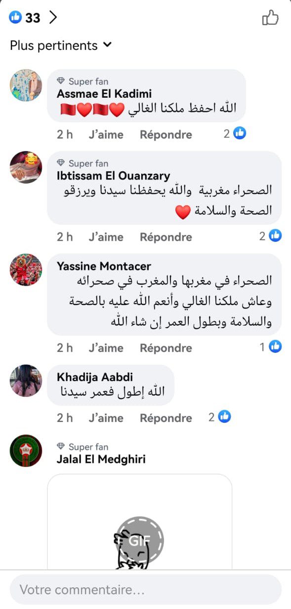 المرتزقة ودولة العصابات لن ينالوا من تواضع الملك محمد السادس حتى يلج الجمل في سم الخياط المرتزقة ودولة العصابات لن ينالوا من تواضع الملك محمد السادس حتى يلج الجمل في سم الخياط