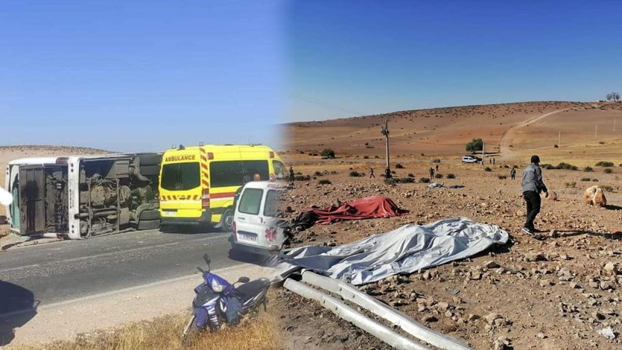 مستجدات فاجعة حادثة خريبكة.. 23 قتيلا إلى حدود الساعة مع تسجيل 32 مصابا 1 حادثة خريبكة