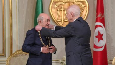 قيس سعيد وعبد المجيد تبون