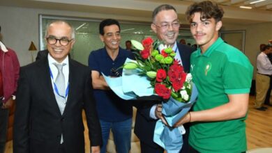 استقابل المنتخب
