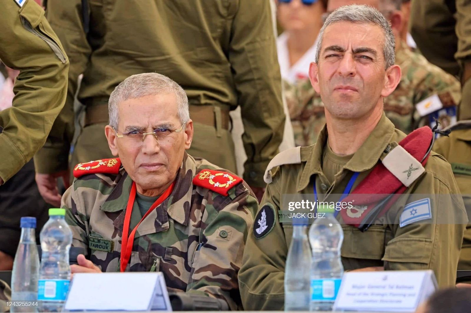 بالصور.. المفتش العام للقوات المسلحة الملكية المغربية يحضر لمناورات عسكرية مكثفة أجراها الجيش الإسرائيلي 1 المغرب إسرائيل