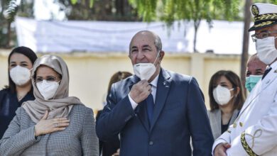 زوجة تبون